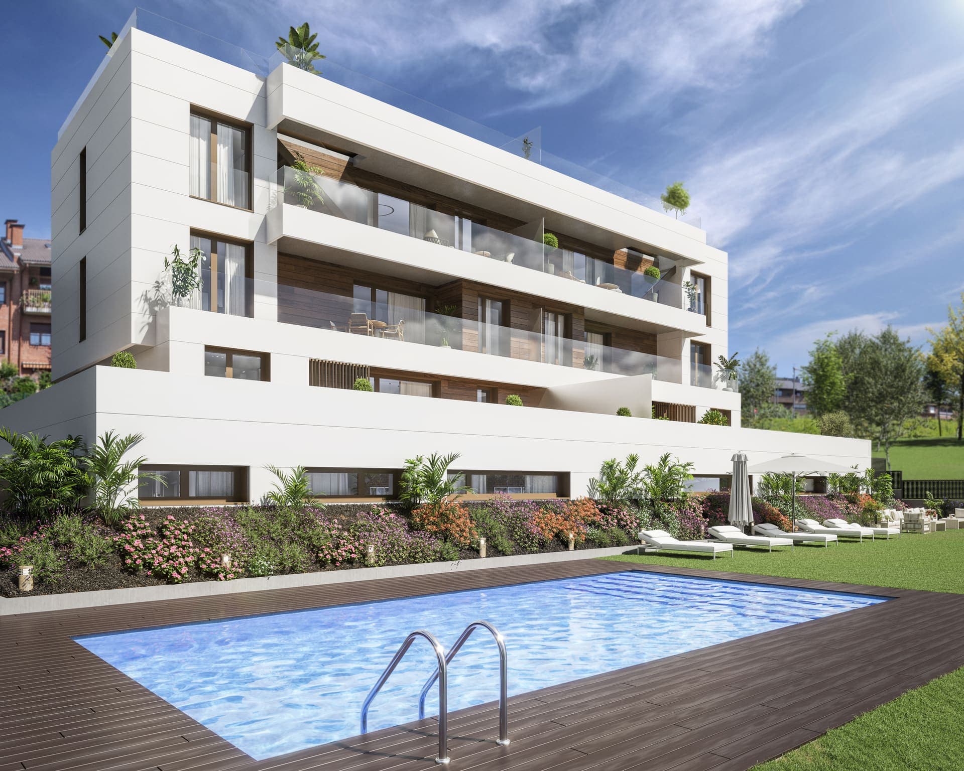Imagen /content/arbaizenea-aiete/Arbaizenea_piscina_dia_Final_v2.jpg del proyecto Arbaizenea