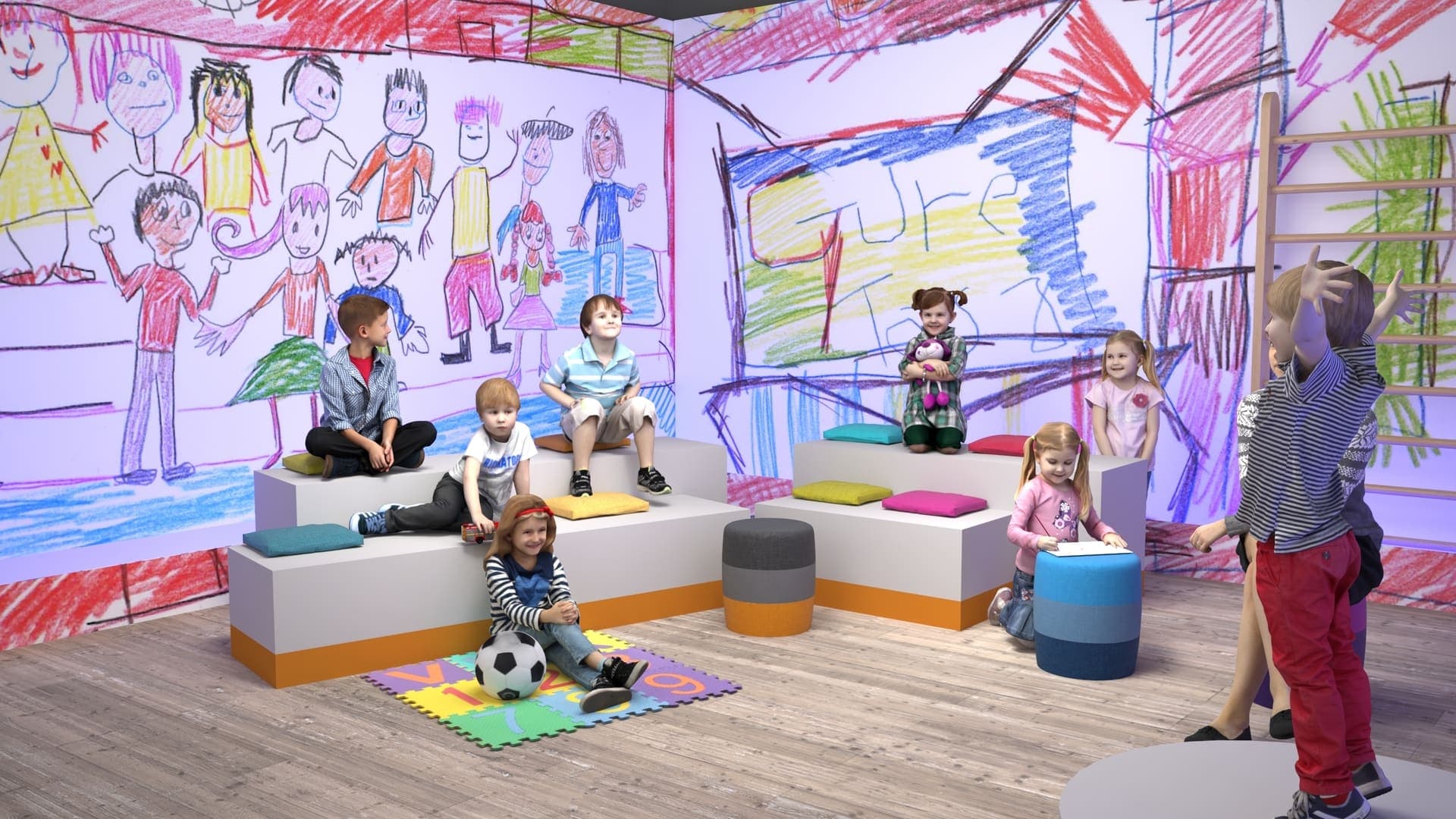 Imagen /content/decorado-gure-txikiak/Gure Txikiak-011.jpg del proyecto Programa Infantil