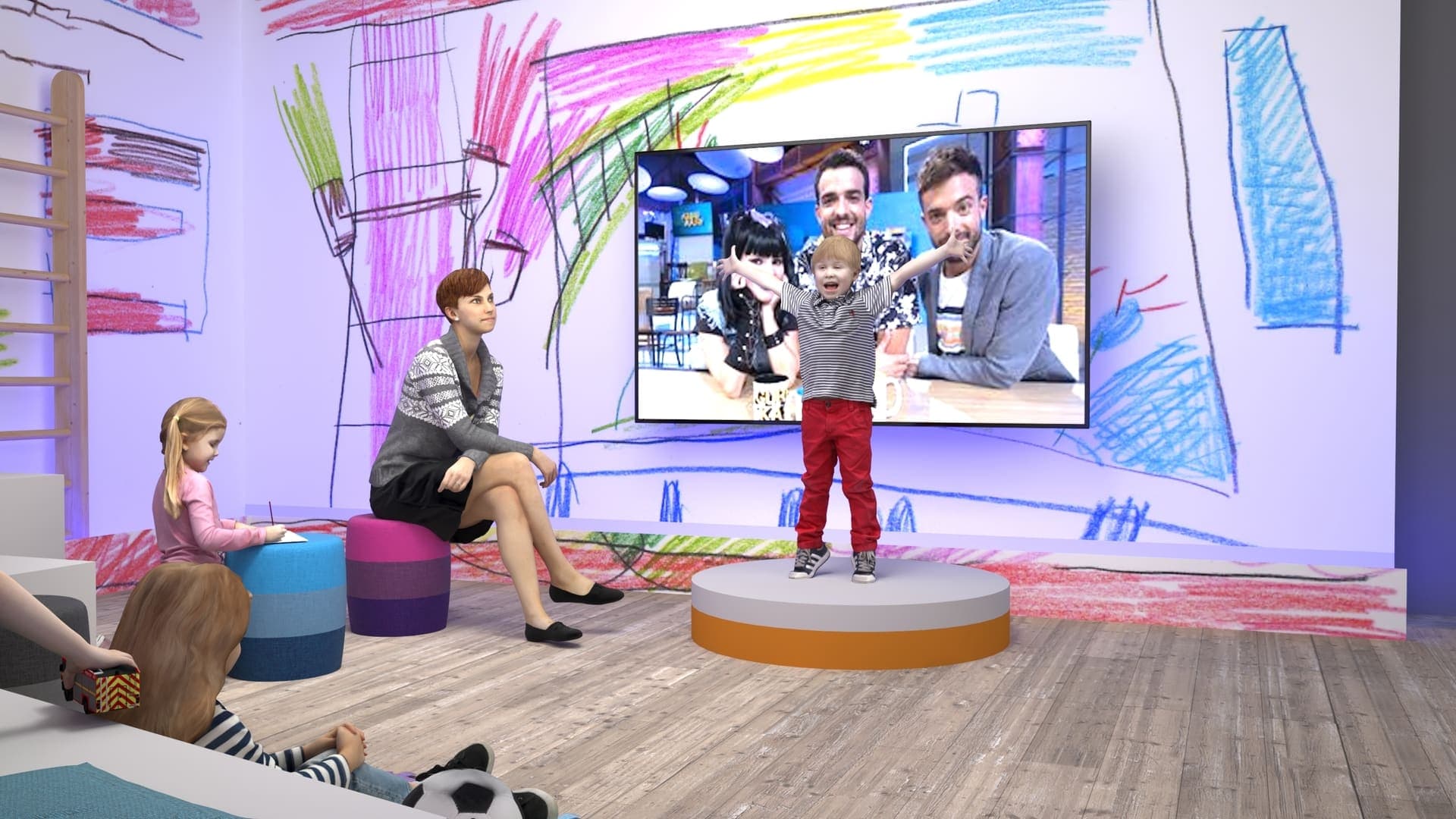Imagen /content/decorado-gure-txikiak/Gure Txikiak-013.jpg del proyecto Programa Infantil