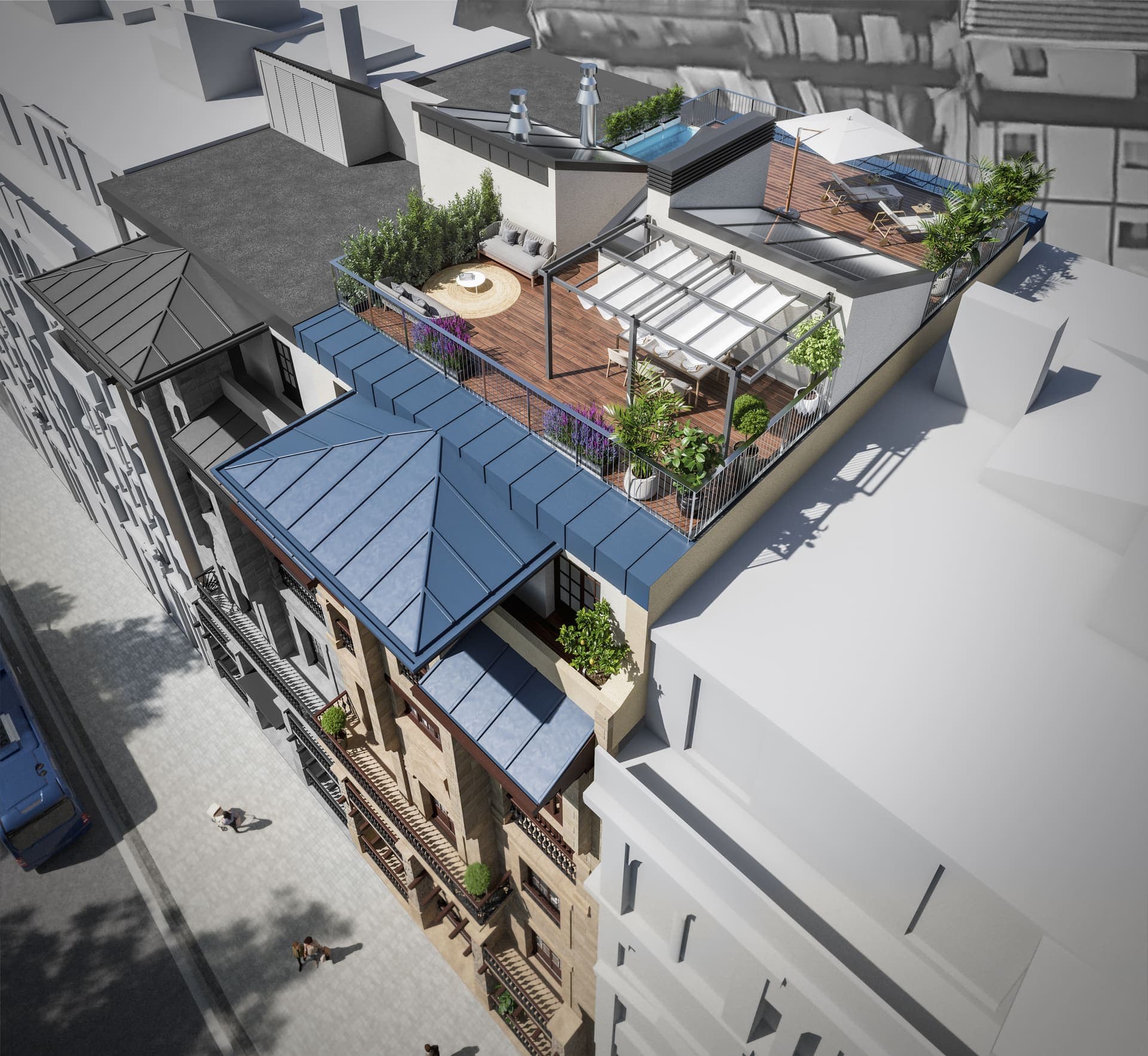 Imagen /content/edificio-plaza-donostia/Centenario_Solarium_Elevada_delantera_Final.jpg del proyecto Edificio Plaza