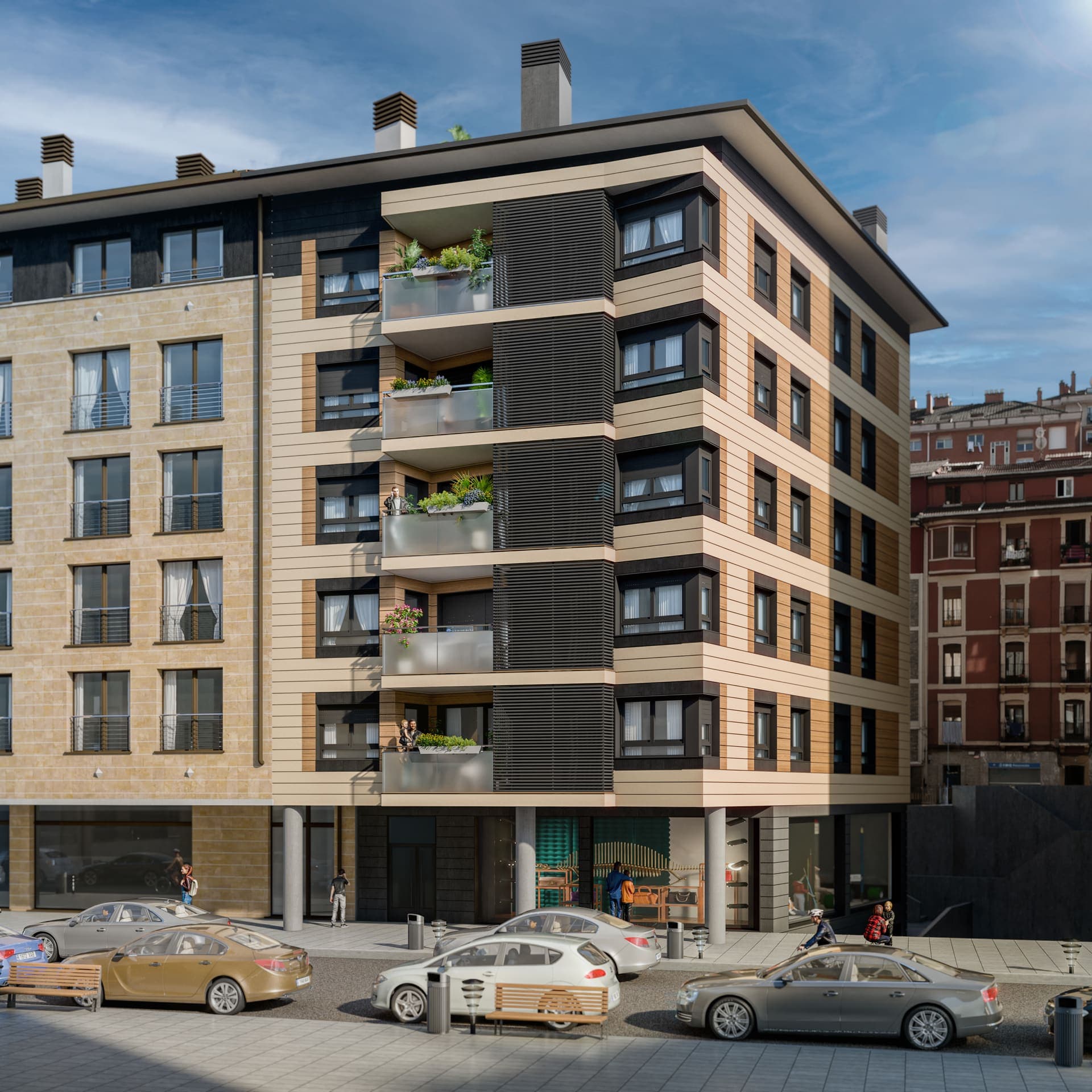 Imagen /content/egogain-eibar/Egogain_Ext_04.jpg del proyecto Egogain
