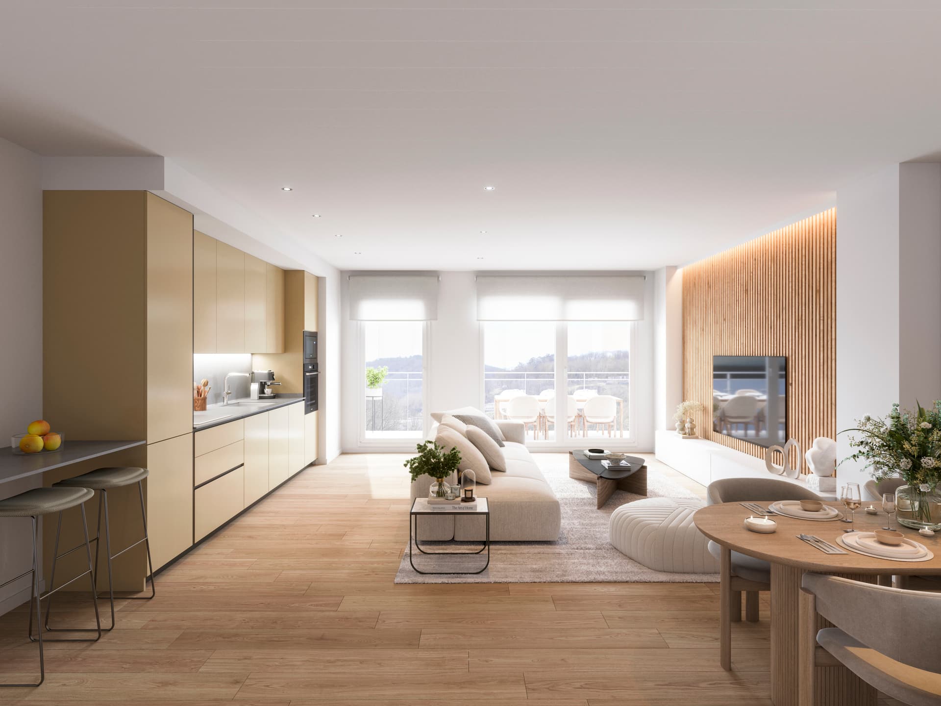 Imagen /content/galdakao/Galdakao P2-1ºC-Salón_Final.jpg del proyecto Galdakao Euskotren