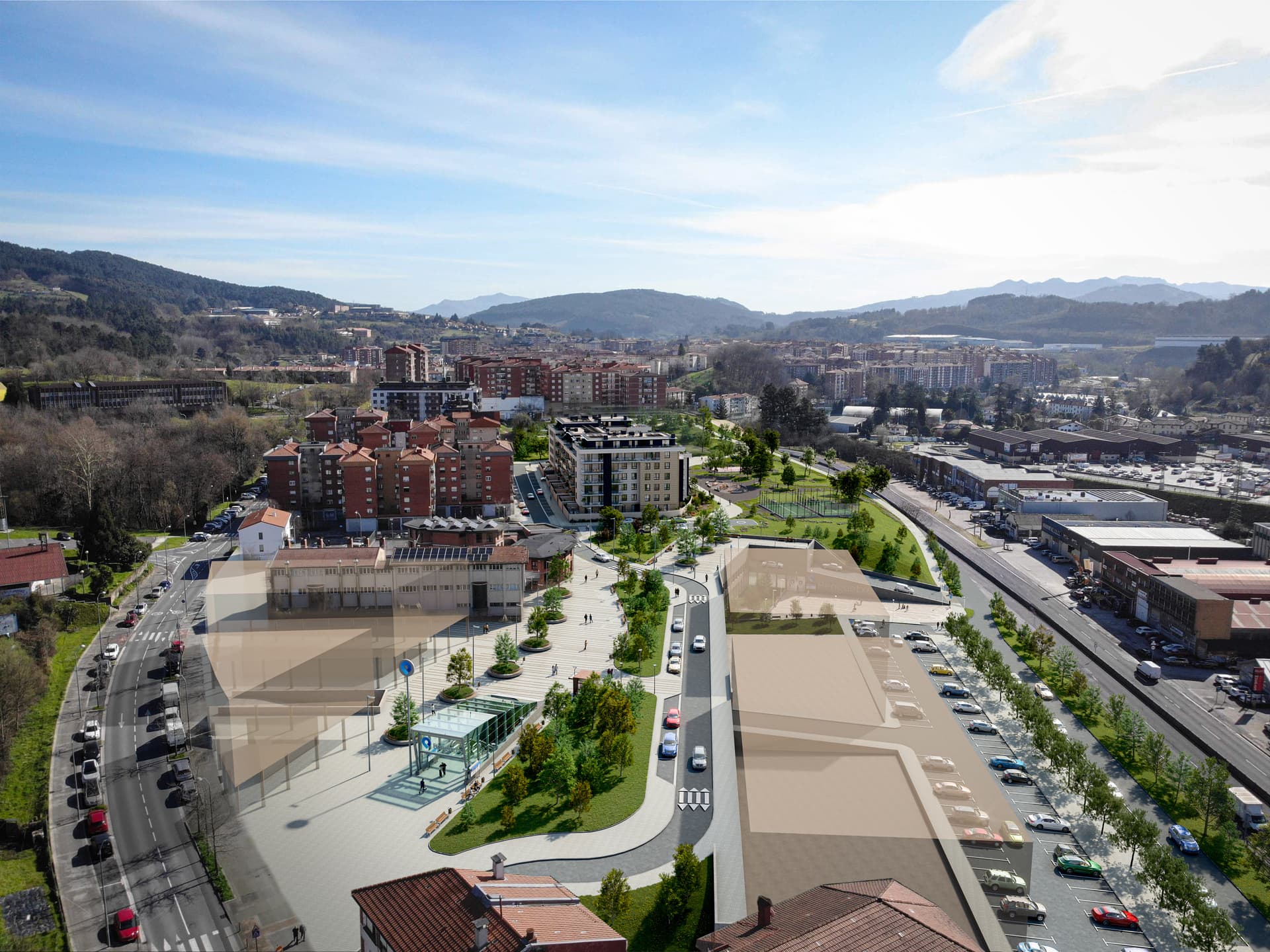 Imagen /content/galdakao/Galdakao_Drone_0316_Final2.jpg del proyecto Galdakao Euskotren