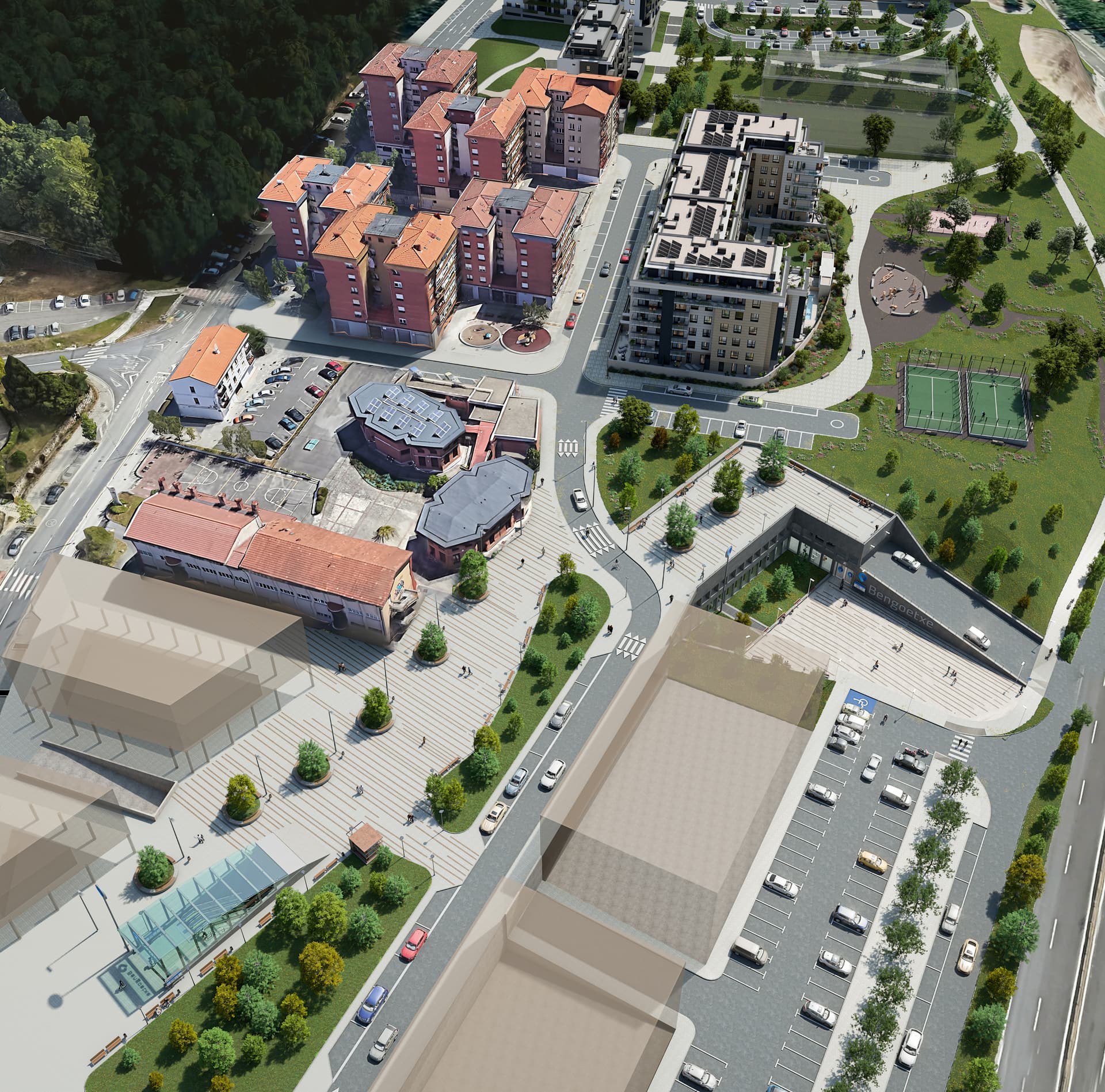 Imagen /content/galdakao/Galdakao_Euskotren_Elevada_Final2.jpg del proyecto Galdakao Euskotren