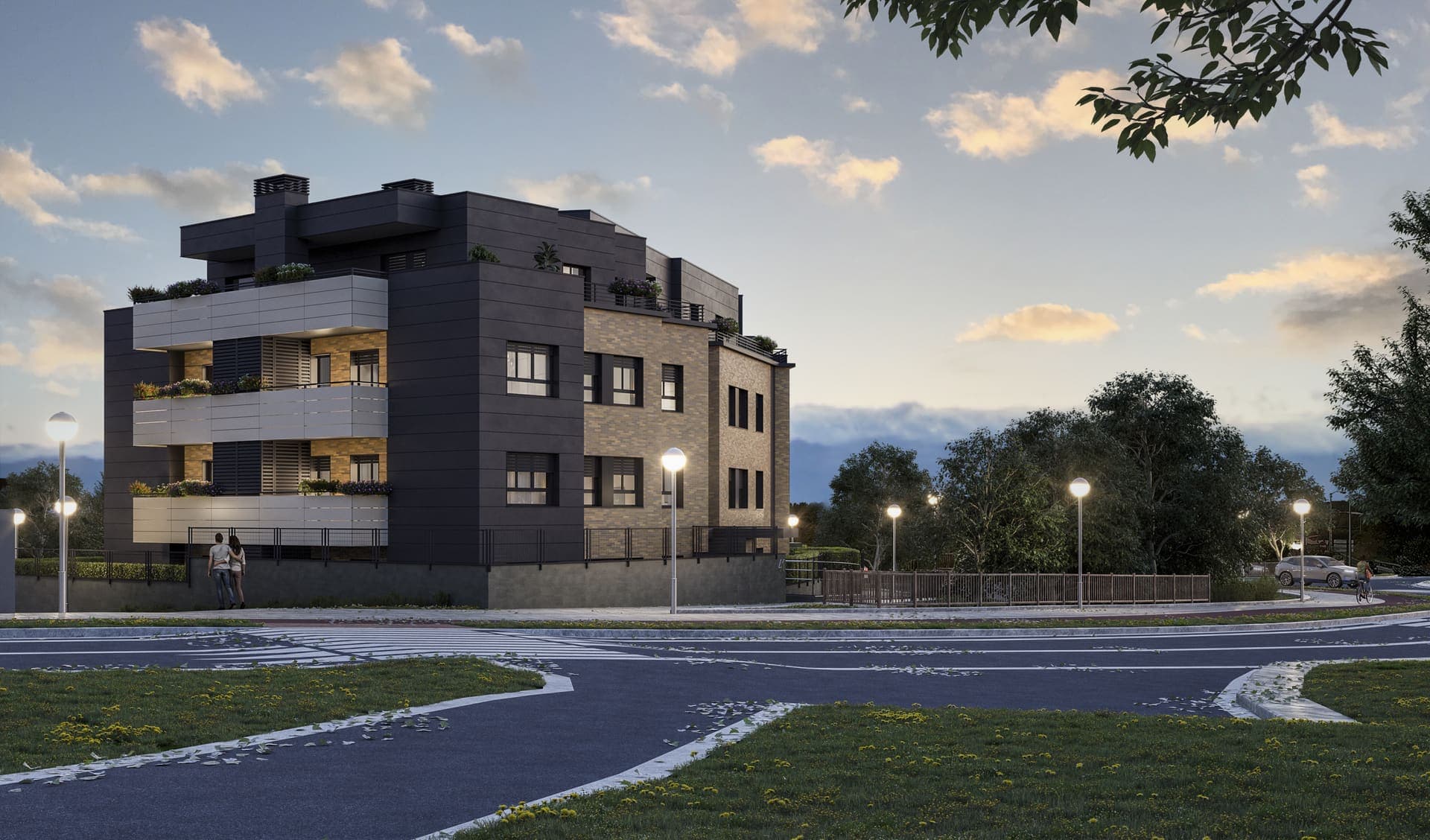 Imagen /content/lainomendi-derio-bizkaia/Derio_09_Atardecer_final.jpg del proyecto Lainomendi