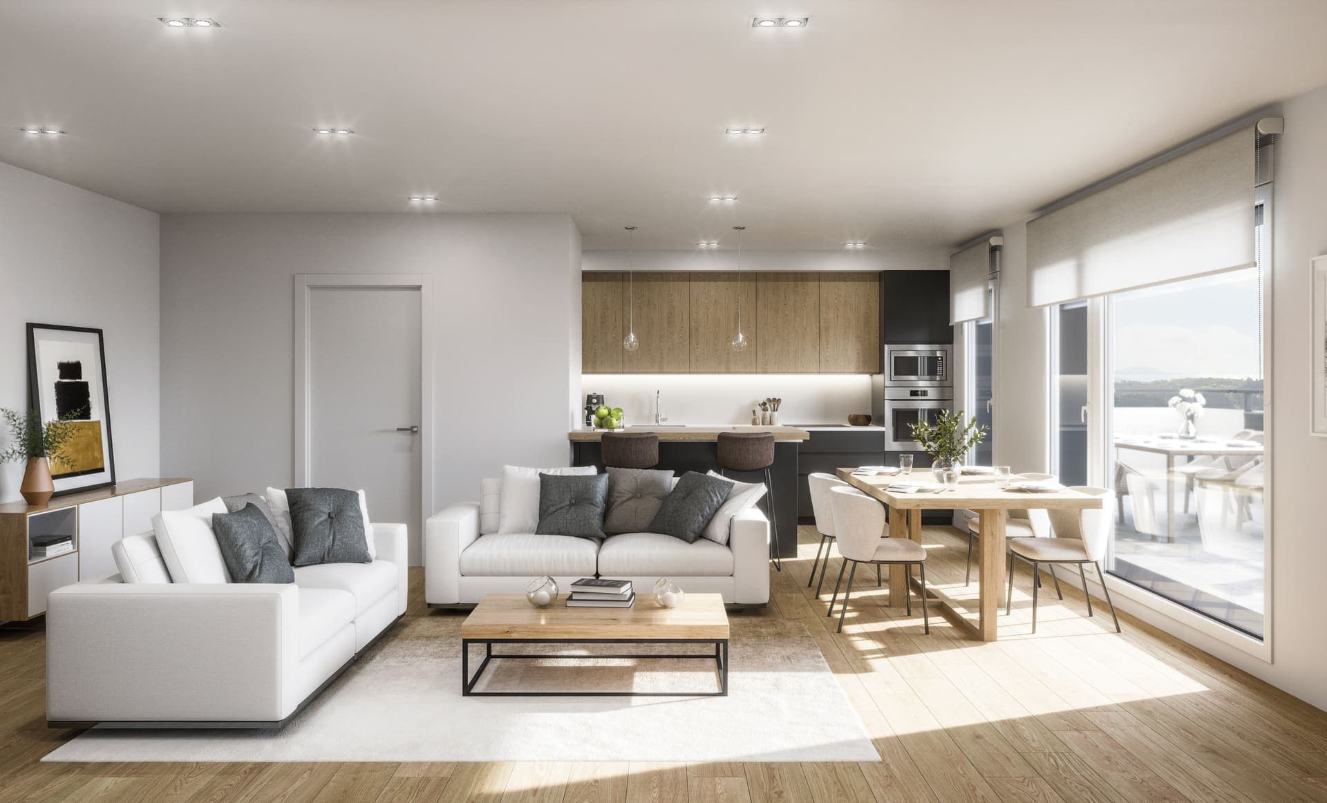 Imagen /content/lainomendi-derio-bizkaia/Derio_L8_Salon_cocina_P2_Atico_C_04_Final.jpg del proyecto Lainomendi