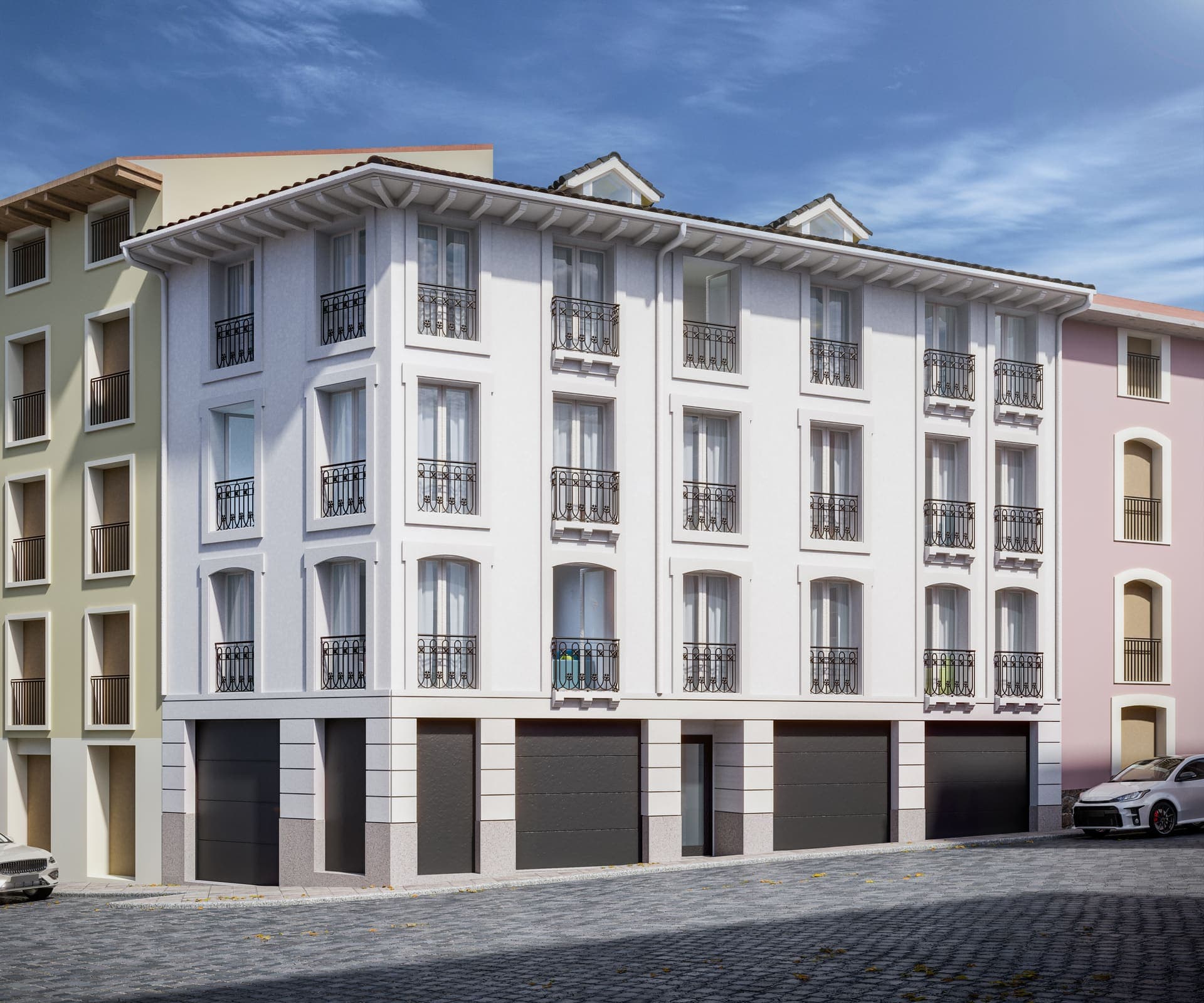 Imagen /content/ramiro-I-jaca-huesca/Ramiro_fachada_simple_Final SIN GENTE.jpg del proyecto Ramiro I