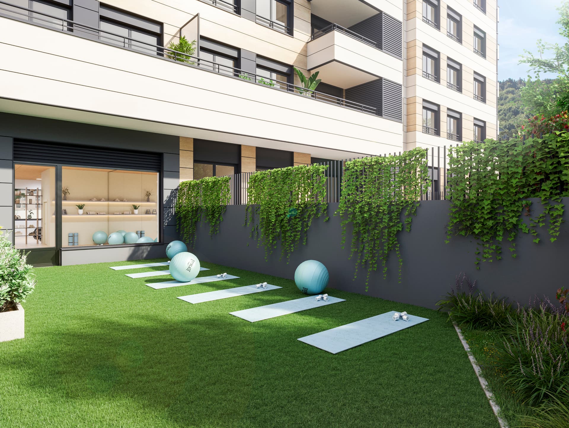 Imagen /content/san-roke-2-durango-bizkaia/SanRoke_PR2_Gym_Exterior_Final.jpg del proyecto San Roke Segunda Fase