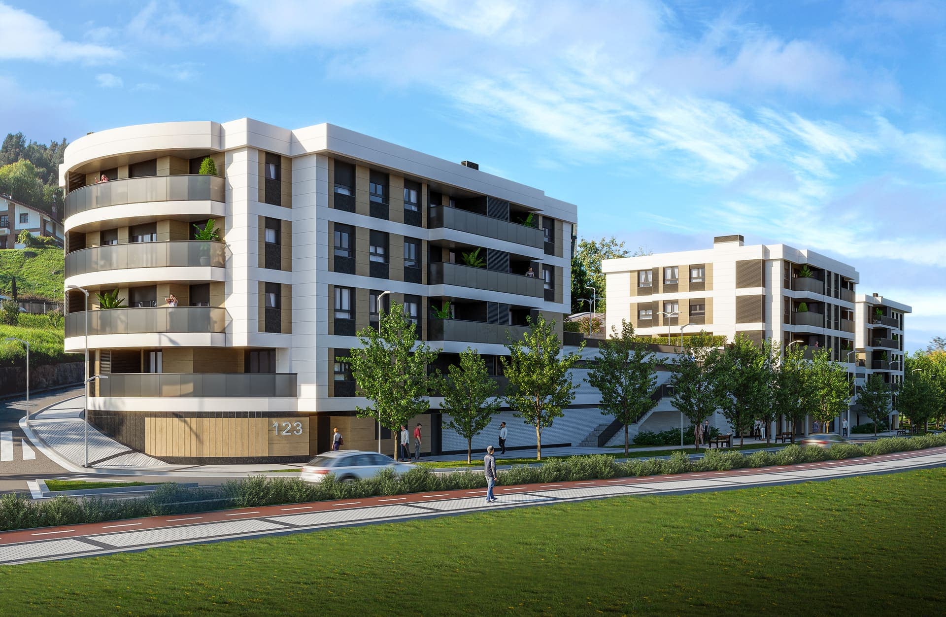 Imagen /content/santa-barbara-hernani-gipuzkoa/Sta.Barbara_Edif_c_escorzo_diurno_v3.jpg del proyecto Santa Barbara