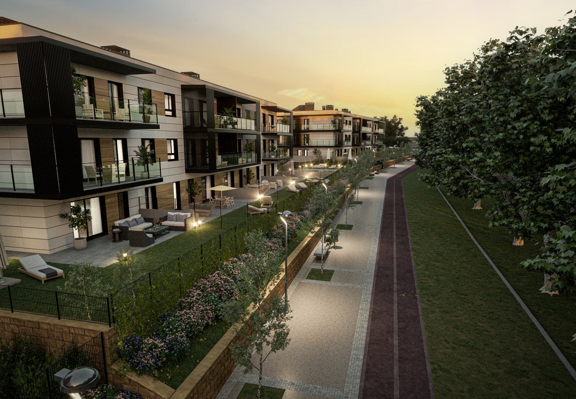 Imagen /content/vallromanes/Vallromanes_Paseo_DJI_0541_Atardecer_Final.jpg del proyecto Vallromanes